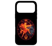 Carcasa para iPhone 17 Pro MAX Arquero del Zodiaco de Sagitario - Energía Celestial ardiente