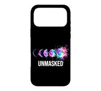 Carcasa para iPhone 17 Pro MAX Arte de Salpicaduras de Arco Iris para Adultos diagnosticado tardío sin máscara