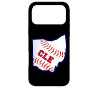Carcasa para iPhone 17 Pro MAX Arte del béisbol del Centro de Cleveland Ohio CLE Love The Land Gifts