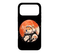 Carcasa para iPhone 17 Pro MAX Arte Minimalista japonés 70s Retro Space Shiba Inu Dog