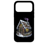 Carcasa para iPhone 17 Pro MAX Arte navideño pagano de Dark Witch Cottagecore Gingerbread Yule