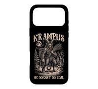 Carcasa para iPhone 17 Pro MAX Arte Oscuro Krampus Leyenda Pagana Humor Negro De Invierno