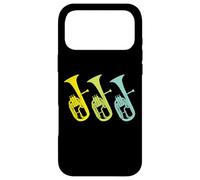 Carcasa para iPhone 17 Pro MAX Arte Trompa Alto Genial para Tenor Horn y Orgullo Brass Band