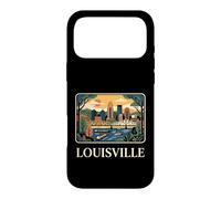 Carcasa para iPhone 17 Pro MAX Arte Urbano Retro del Skyline River Bridge de Louisville, Kentucky