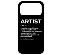 Carcasa para iPhone 17 Pro MAX Artista Diccionario Definición Amante del Arte Artista Creativo
