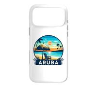 Carcasa para iPhone 17 Pro MAX Aruba Eagle Beach Tropical Sunset Viajes Diseño