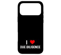 Carcasa para iPhone 17 Pro MAX Asesor de Regulación de Normas de Cumplimiento de Diligencia Debida I Love