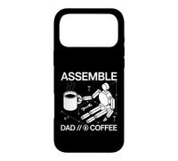 Carcasa para iPhone 17 Pro MAX Assemble Dad Coffee Funny DIY Assembly Schematic