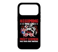 Carcasa para iPhone 17 Pro MAX Assuming I Was Like Trucker Funny Most Women Truck Driver