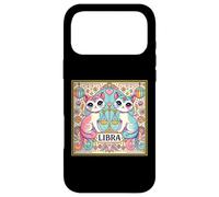 Carcasa para iPhone 17 Pro MAX Astrología del Zodiaco Libra Cats en Art Deco