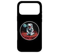 Carcasa para iPhone 17 Pro MAX Astronauta Marte Semillas Cultivan Espacio Humano Futurista Planeta