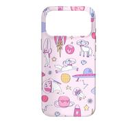 Carcasa para iPhone 17 Pro MAX Astronauta Narval Mapache Unicornio UFO Ciencia ficción Nave Espacial Galaxia