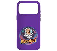 Carcasa para iPhone 17 Pro MAX Astronut Lindo Cacahuete En Espacio Galaxia Astronauta Juego de Palabras
