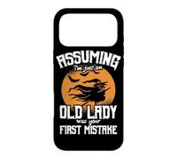 Carcasa para iPhone 17 Pro MAX Asumiendo Que Solo Soy una anciana fue tu Primer Error Bruja