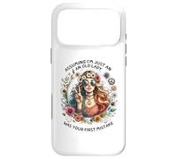 Carcasa para iPhone 17 Pro MAX Asumiendo Que Solo Soy una anciana fue tu Primer Error Hippie