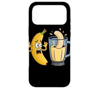 Carcasa para iPhone 17 Pro MAX Asustado Plátano Licuadora Shake Plátanos