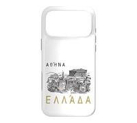 Carcasa para iPhone 17 Pro MAX Atenas Grecia en Lengua Griega con Arquitectura Griega