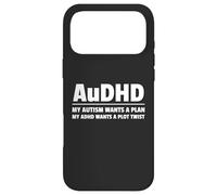 Carcasa para iPhone 17 Pro MAX AuDHD Autismo TDAH Mentes neurodivergentes