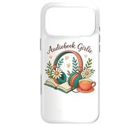 Carcasa para iPhone 17 Pro MAX Audiolibro Girlie Headphones Book Tea Love