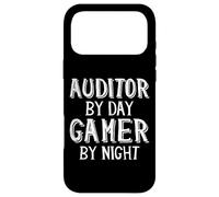 Carcasa para iPhone 17 Pro MAX Auditor De Día Jugador De Noche Impuestos Finanzas Empresariales Auditor