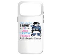 Carcasa para iPhone 17 Pro MAX Auntie Keeper of The Gender Reveal Party Ideas Angustiadas