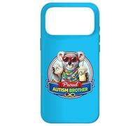Carcasa para iPhone 17 Pro MAX Autismo Brother, Koala Bear Donut Milkshake Neurodiverso TDAH