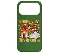 Carcasa para iPhone 17 Pro MAX Autumn Coffee Gnomes For Women For Fall and Coffee Lover