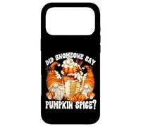 Carcasa para iPhone 17 Pro MAX Autumn Gnomes For Women Fall Coffee Mug Pumpkin Spice Latte