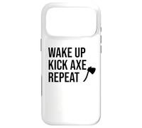 Carcasa para iPhone 17 Pro MAX Axe Throwing Party Decorations AX Wake Up Kick Axe Repeat
