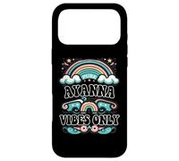 Carcasa para iPhone 17 Pro MAX Ayanna Vibes Only Cute Retro Girls Ayanna Name