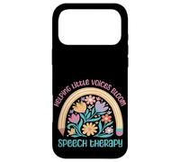 Carcasa para iPhone 17 Pro MAX Ayudando a Las pequeñas Voces a florecer Terapeuta del Habla Terapeuta del Habla