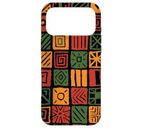 Carcasa para iPhone 17 Pro MAX Azulejos africanos Patrón Geométrico Orgullo Negro & Cultura