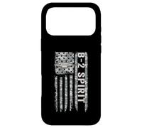 Carcasa para iPhone 17 Pro MAX B2 Spirit Bandera Americana Militar Stealth Bomber Camo B2