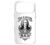 Carcasa para iPhone 17 Pro MAX Bach The Cantor Retrato Barroco Pipe Órgano Música clásica