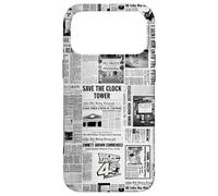 Carcasa para iPhone 17 Pro MAX Back To The Future 40th Anniversary New Paper AOP