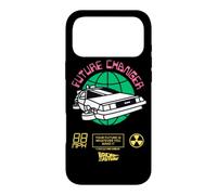 Carcasa para iPhone 17 Pro MAX Back To The Future Globe Future Changer Time Machine Retro