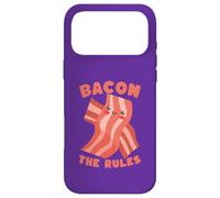 Carcasa para iPhone 17 Pro MAX Bacon The Rules Kawaii Lindo Divertido