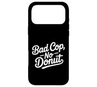 Carcasa para iPhone 17 Pro MAX Bad Cop No Donut Divertido Retro Policía Humor