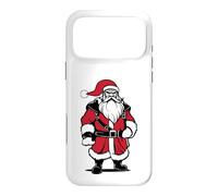 Carcasa para iPhone 17 Pro MAX Bad Santa Claus Vikingo Berserker Look - Figura Decorativa