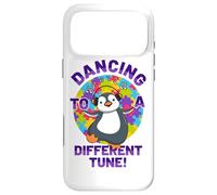 Carcasa para iPhone 17 Pro MAX Bailando a una melodía Diferente Pingüino Conciencia Autismo