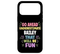 Carcasa para iPhone 17 Pro MAX Bailey Personalized Women's Gift Custom Bailey