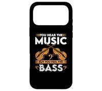 Carcasa para iPhone 17 Pro MAX Bajo Vertical Que escuchas la música Siente el violín de Contrabajo
