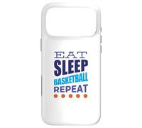 Carcasa para iPhone 17 Pro MAX Baloncesto Baloncesto Baloncesto USA Eat Sleep Baloncesto