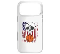 Carcasa para iPhone 17 Pro MAX Baloncesto Jugador Baloncesto Baloncesto Bandera de EE.UU