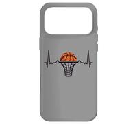 Carcasa para iPhone 17 Pro MAX Baloncesto Jugador Baloncesto Baloncesto EE.UU. Latido corazón Basketball
