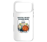 Carcasa para iPhone 17 Pro MAX Baloncesto Jugador Baloncesto USA Cerveza Basketball