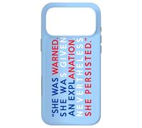 Carcasa para iPhone 17 Pro MAX Bandera Americana Que fue advertida sin Embargo Ella persistió