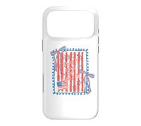 Carcasa para iPhone 17 Pro MAX Bandera con Lazo de Sweet Land of Liberty Patriotic Coquette, EE. UU.