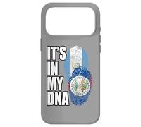Carcasa para iPhone 17 Pro MAX Bandera de ADN de Belice y Guatemala, Regalo de Patrimonio