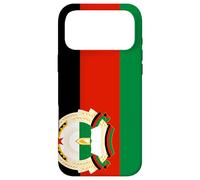 Carcasa para iPhone 17 Pro MAX Bandera de Afganistán (1980-1987)
